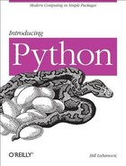 Introducing Python: Modern Computing in Simple Packages