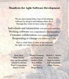 Manifesto for Agile Software Development