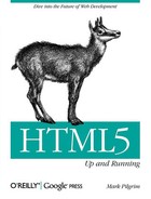 HTML5: Up and Running: Dive into the Future of Web Development